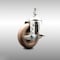 Service Caster 4 Inch 316SS High Temp Glass Filled Nylon 10mm Threaded Stem Caster Brake SCC-SS316TS20S414-GFNSHT-TLB-M1015 - alternate 1